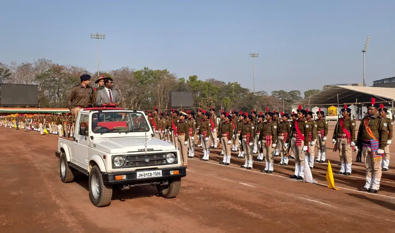 Republic Day Full Dress Rehearsal Ranchi | Jharkhand News | Bhaiyajii News