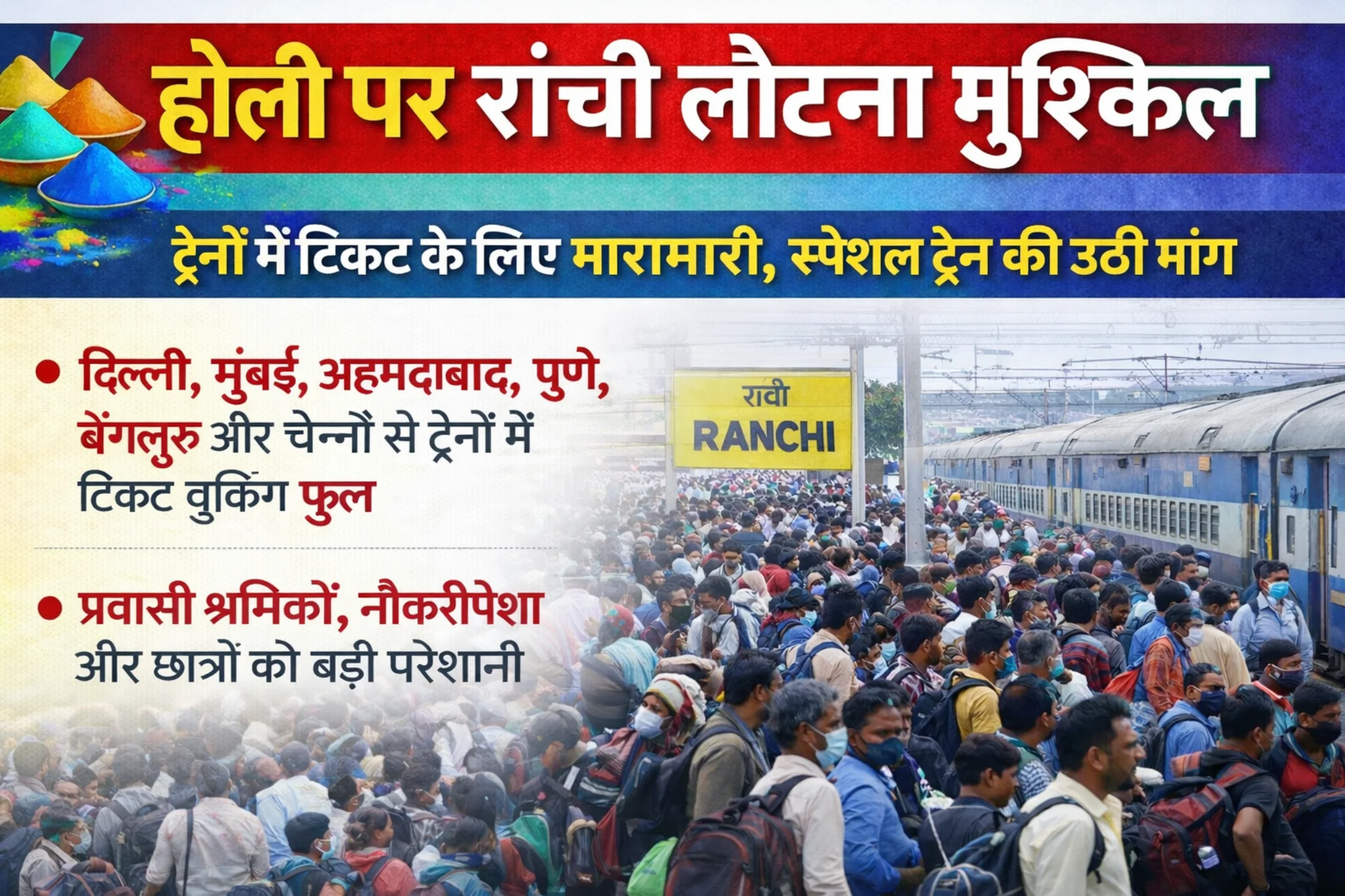 Holi Special | Jharkhand News | Bhaiyajii News