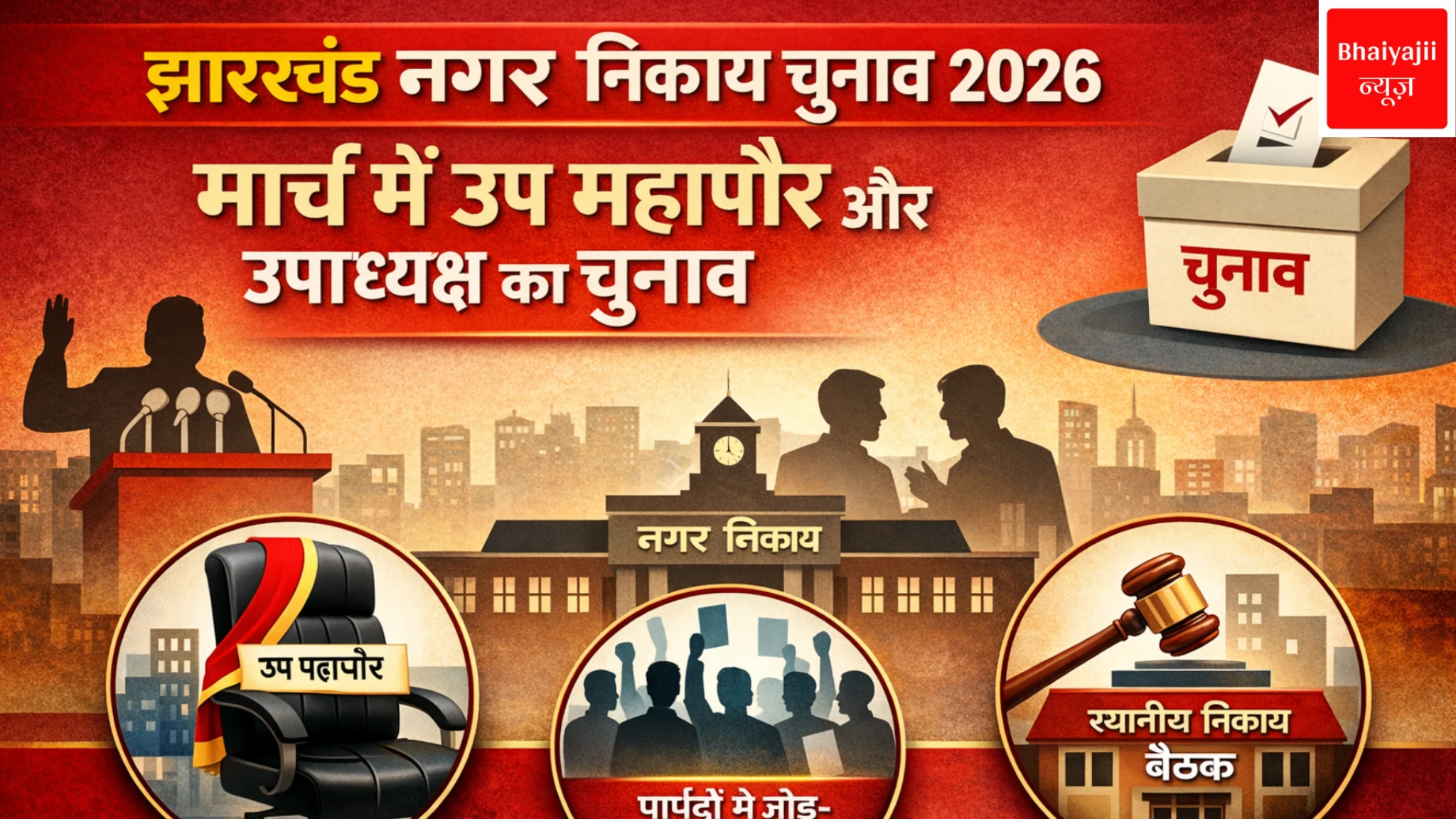 झारखंड नगर निकाय चुनाव 2026 | Jharkhand News | Bhaiyajii News