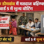 धनबाद नगर निकाय चुनाव: वार्ड-8 में गलत पर्ची से मचा बवाल, मतदान बाधित | Jharkhand News | Bhaiyajii News