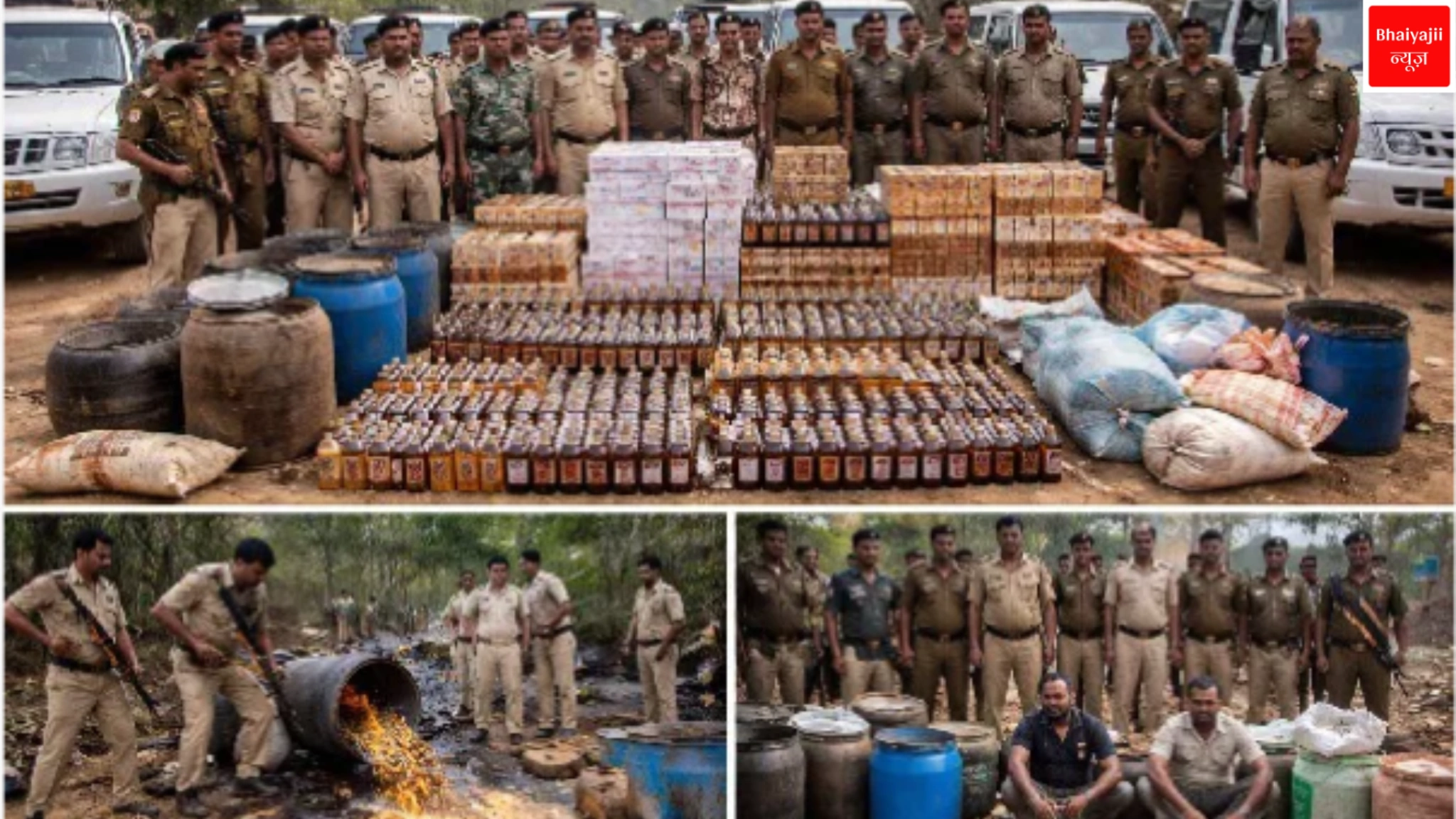 अवैध शराब तस्करी | Jharkhand News | Bhaiyajii News