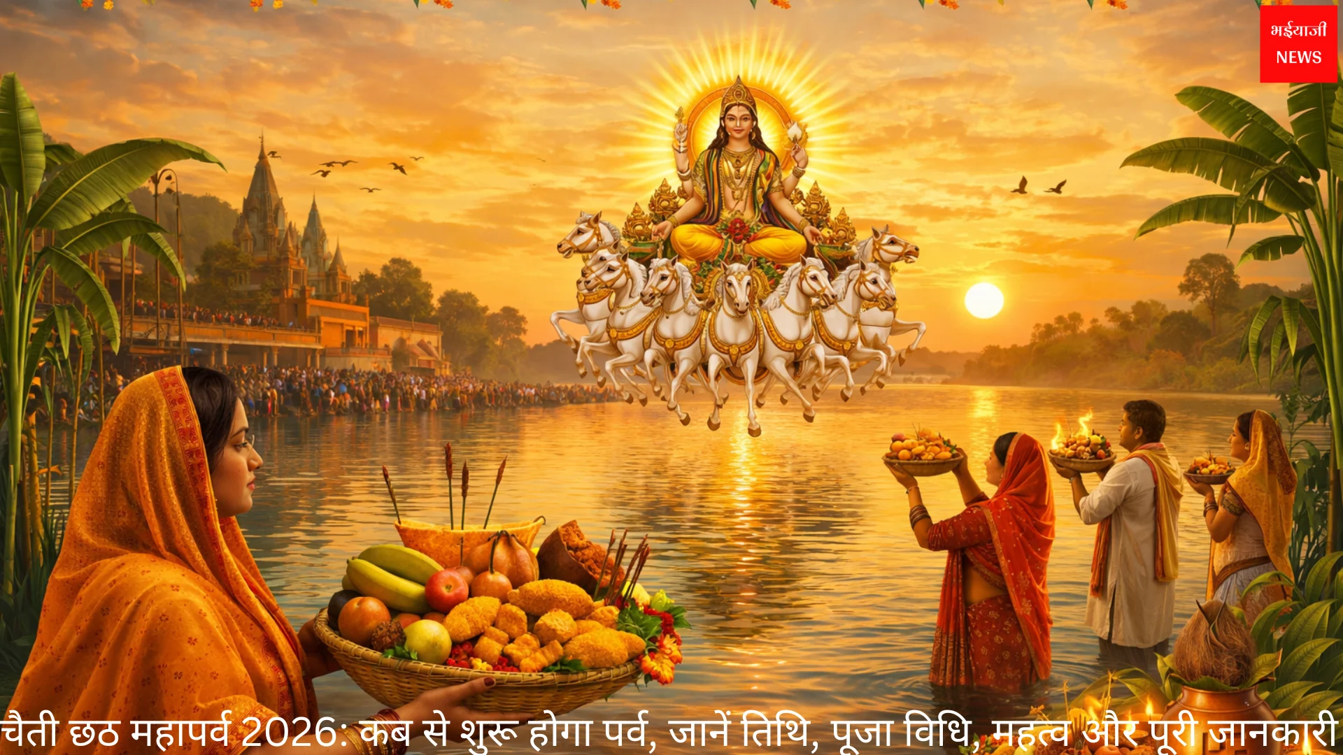 चैती छठ महापर्व 2026 | Jharkhand News | Bhaiyajii News