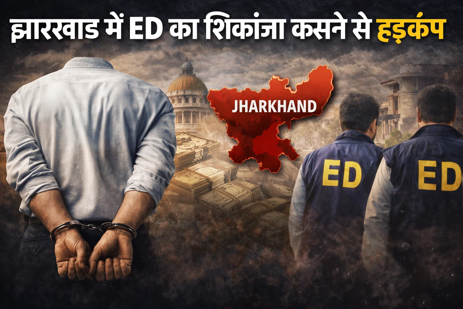 Jharkhand ED Action | Jharkhand News | BHaiyajii News