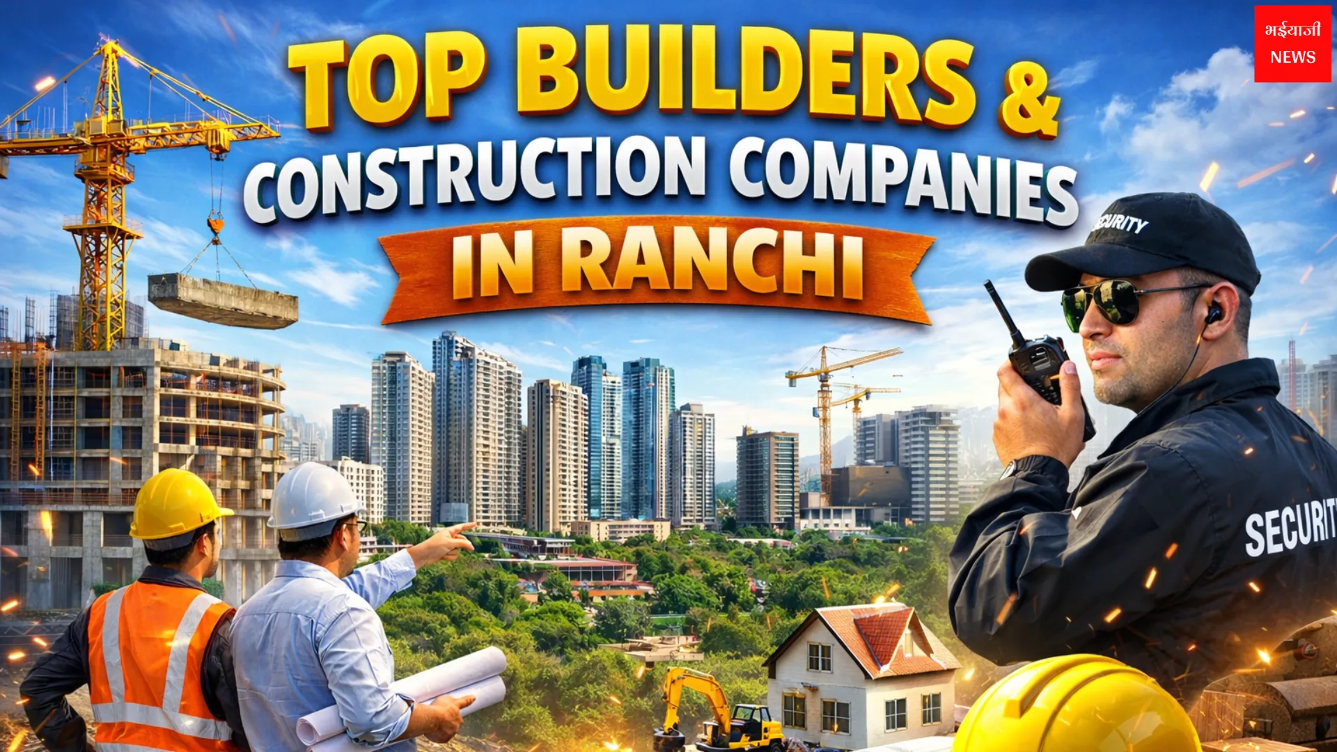 Top 10 Builders in Ranchi | Jharkhand News | Bhaiyajii News