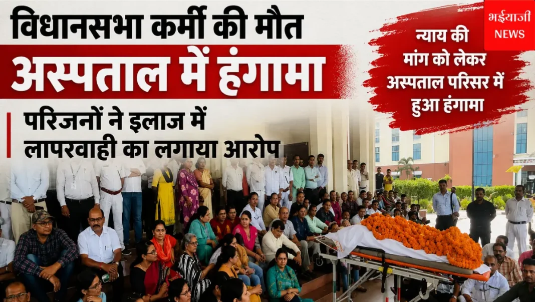 विधानसभा कर्मी मौत मामला | Jharkhand News | Bhaiyajii News |
