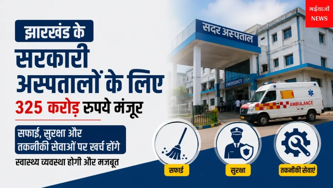 झारखंड अस्पताल 325 करोड़ मंजूरी : | Jharkhand News | Bhaiyajii News |