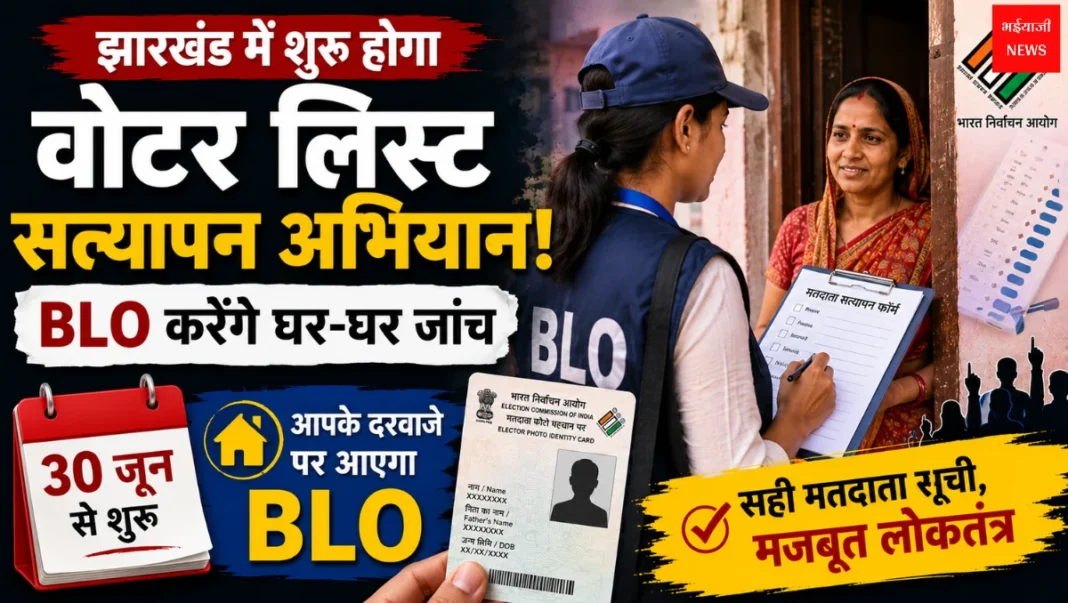 Jharkhand Voter List Revision 2026 | Jharkhand New | Bhaiyajii News