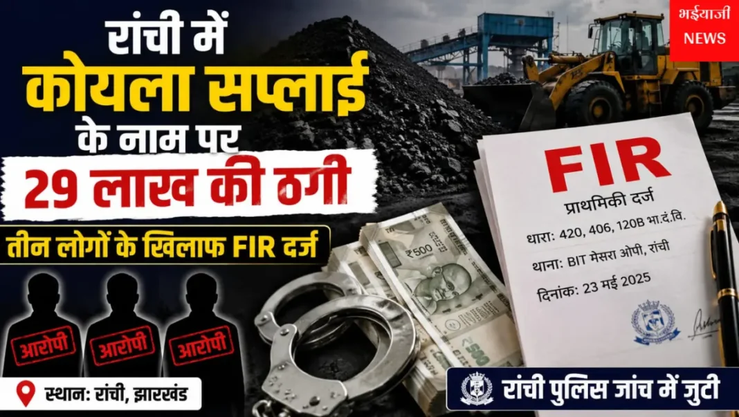 रांची कोयला सप्लाई ठगी : | Jharkhand News | Bhaiyajii News |