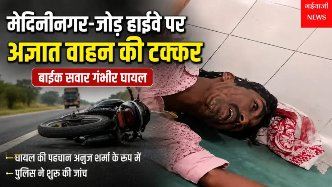 मेदिनीनगर-जोड़ हाईवे सड़क हादसा : | Jharkhand News | Bhaiyajii News |