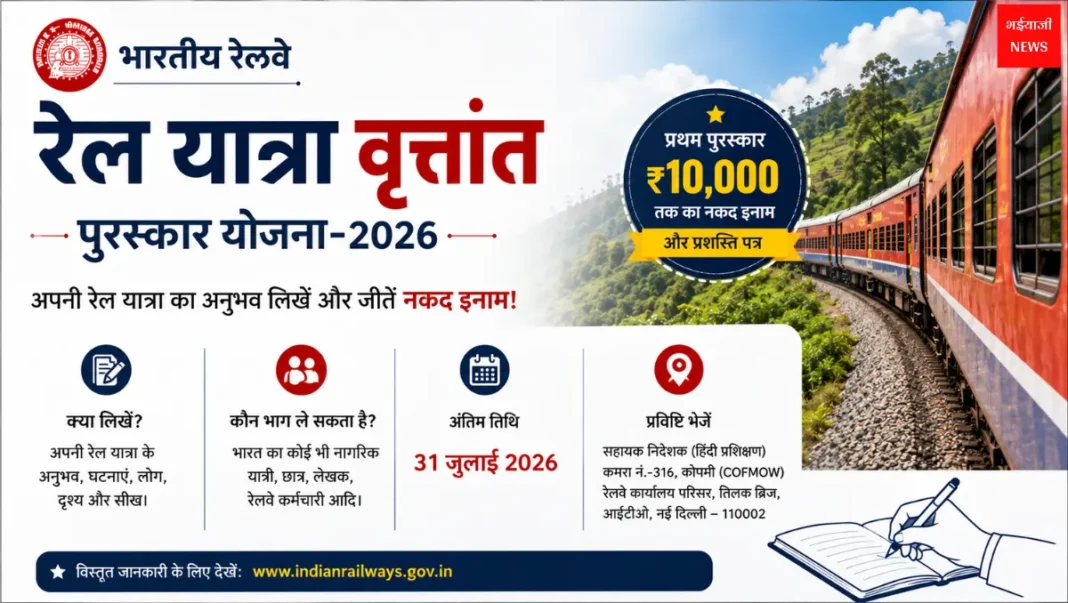 Rail Travelogue Competition 2026 | Jharkhand News | Bhaiyajii News