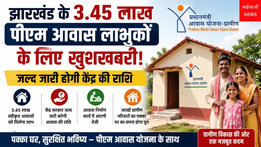 झारखंड पीएम आवास योजना : | Jharkhand News | Bhaiyajii News |