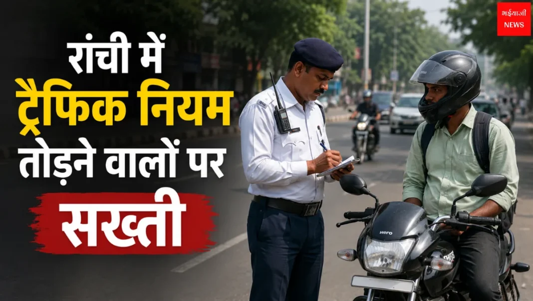 Ranchi Traffic News | Jharkhand News | Bhaiyajii News
