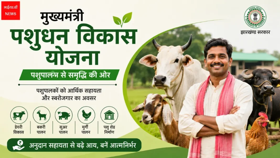 मुख्यमंत्री पशुधन विकास योजना | Jharkhand News | Bhaiyajii News