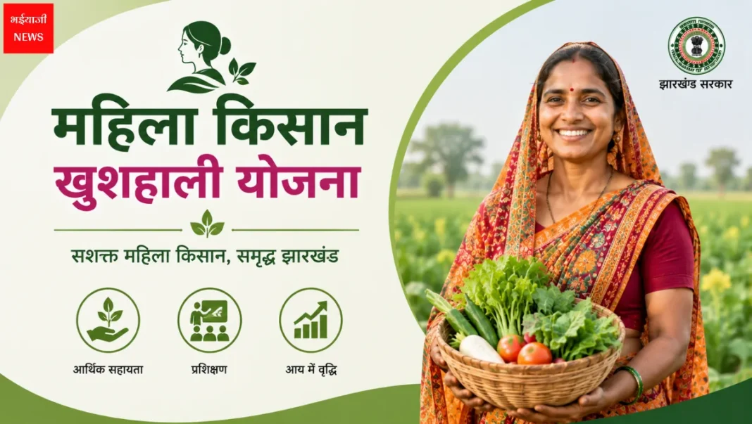 महिला किसान खुशहाली योजना | Jharkhand News | Bhaiyajii News