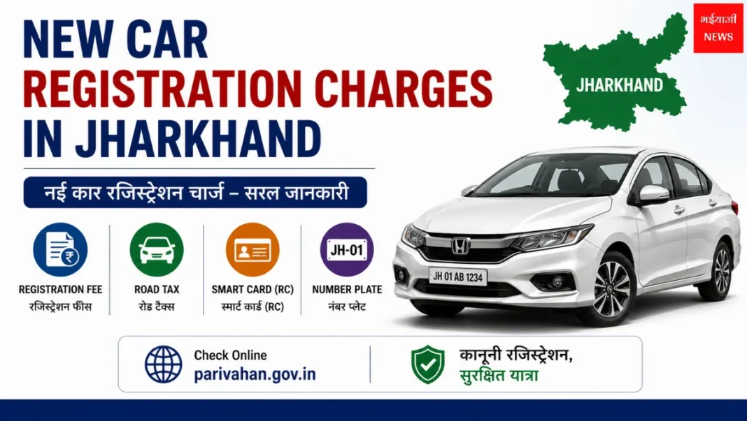 New Car Registration Charges | Jharkhand News | Bhaiyajii News