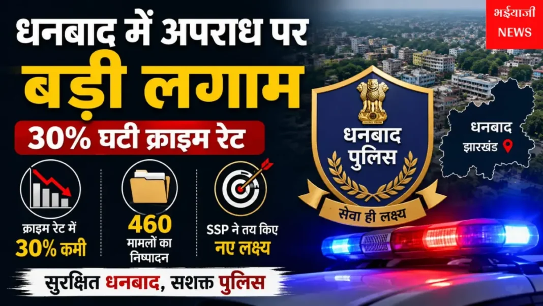 धनबाद क्राइम रेट : | Jharkhand News | Bhaiyajii News |