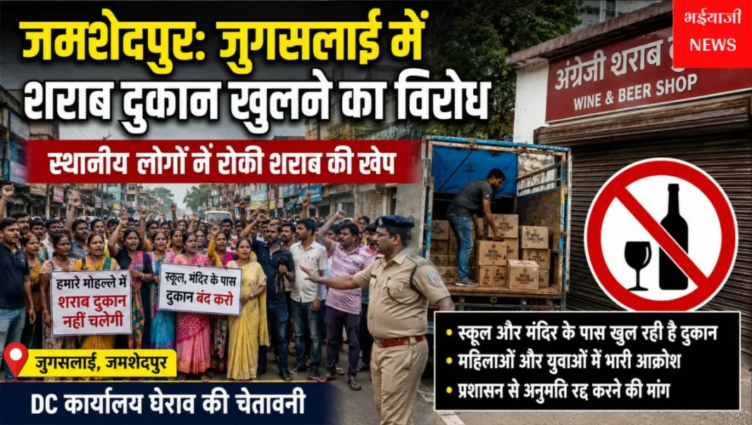 जुगसलाई शराब दुकान विरोध : | Jharkhand News | Bhaiyajii News |