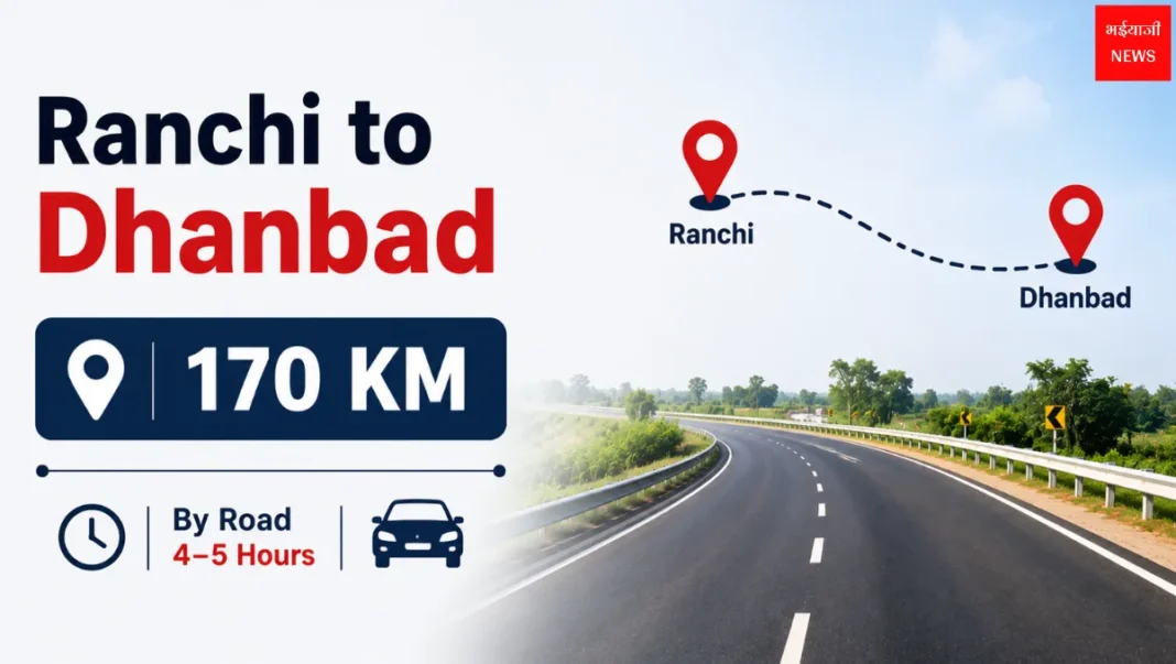 Ranchi to Dhanbad Distance | Jharkhand News | Bhaiyajii News