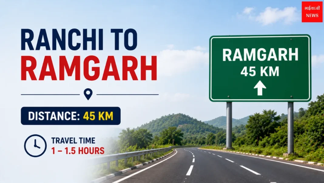 Ranchi to Ramgarh Distance | Jharkhand News | Bhaiyajii News
