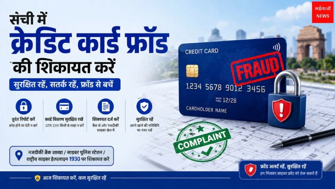 Credit Card Fraud| Jharkhand News | Bhaiyajii News
