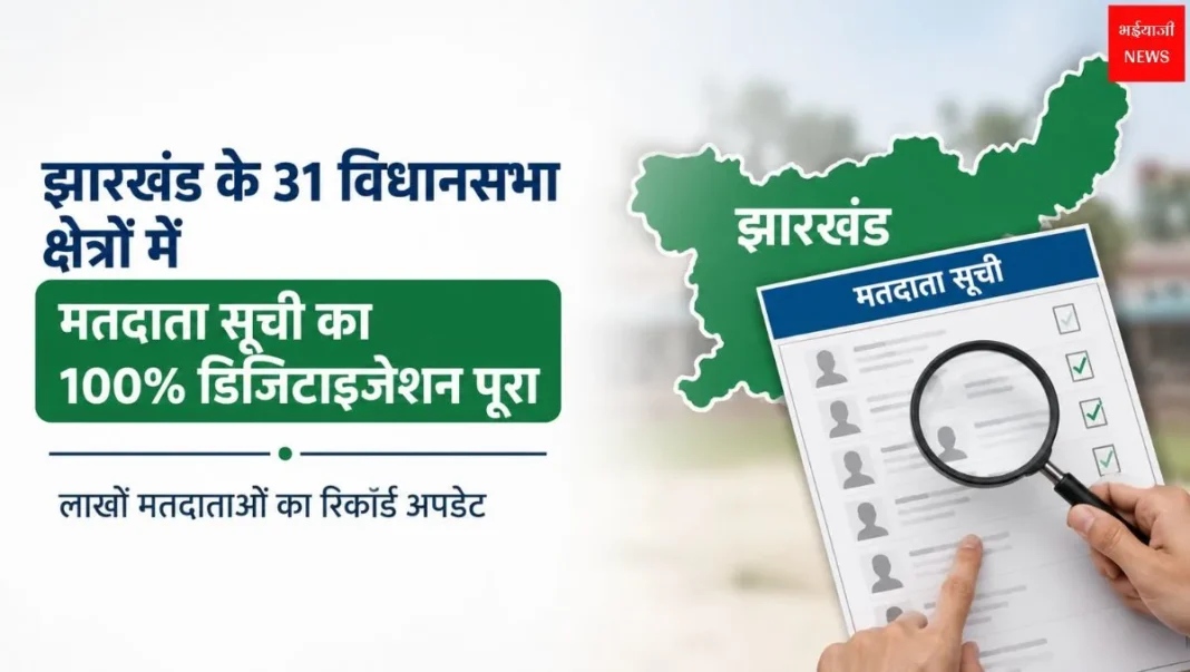 Jharkhand Voter List Digitization| Jharkhand News | Bhaiyajii News