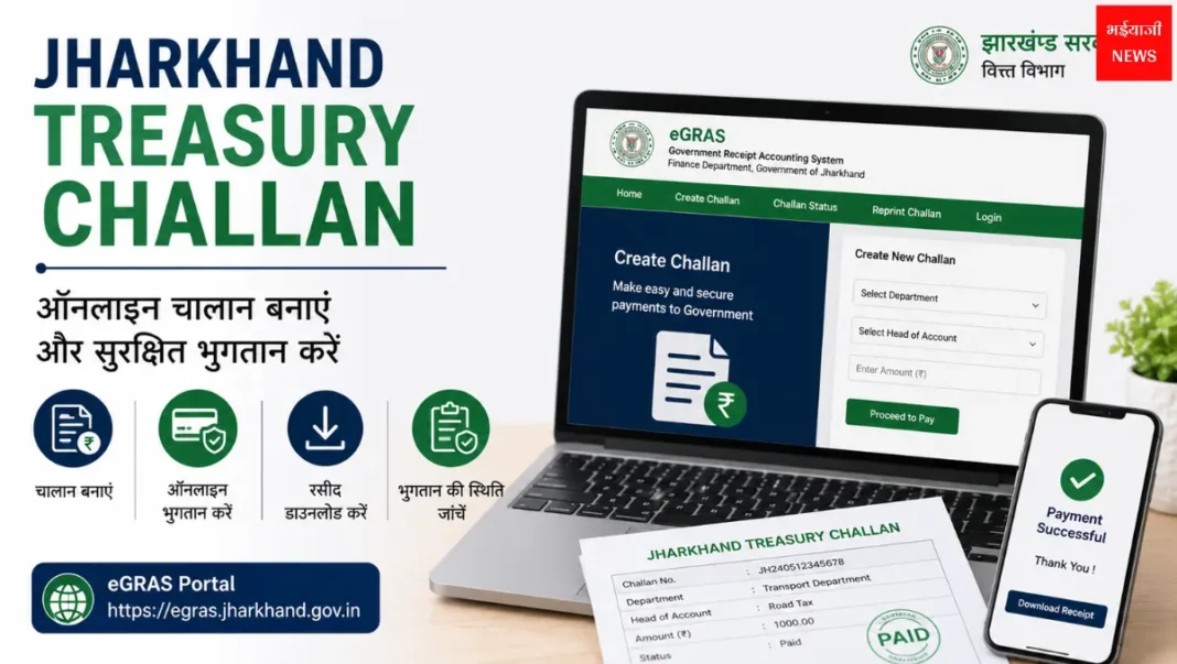 Jharkhand Treasury Challan | Jharkhand News | Bhaiyajii News