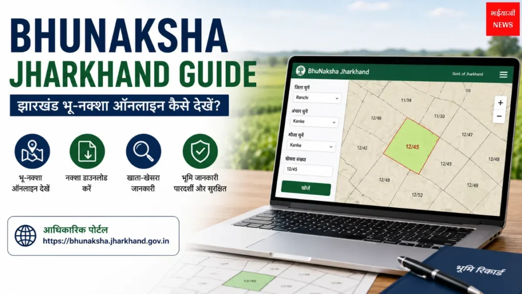 BhuNaksha Jharkhand| Jharkhand News | Bhaiyajii News