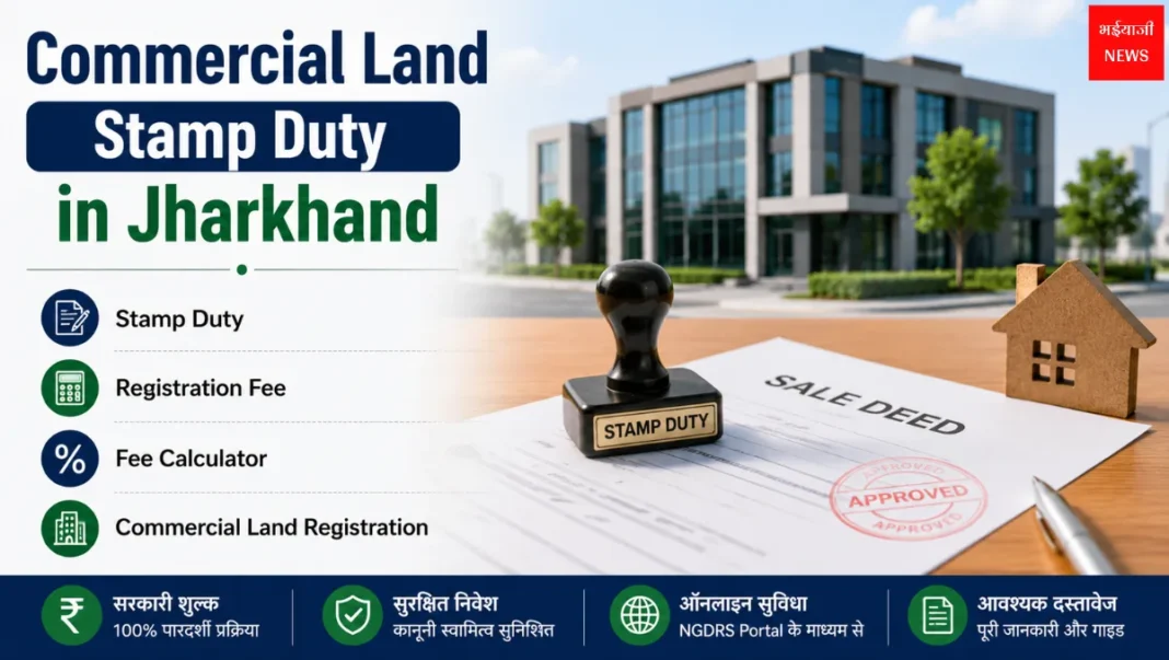 Commercial Land Stamp Duty in Jharkhand | Jharkhand News | Bhaiyajii News