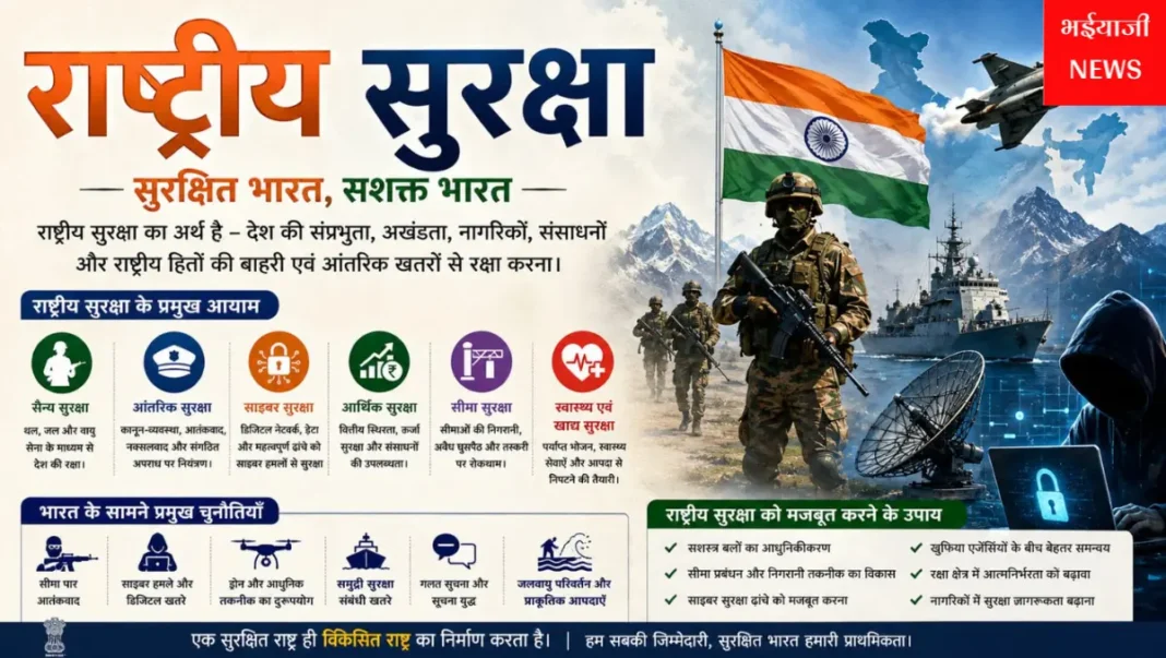 राष्ट्रीय सुरक्षा : | Jharkhand News | Bhaiyajii News |