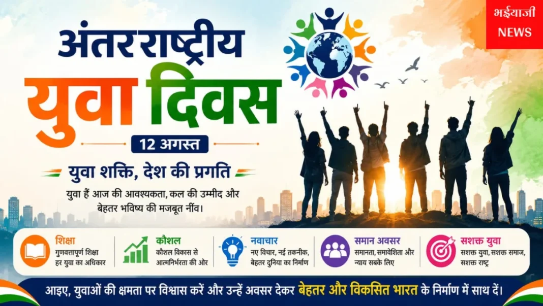 अंतरराष्ट्रीय युवा दिवस : | Jharkhand News | Bhaiyajii News |