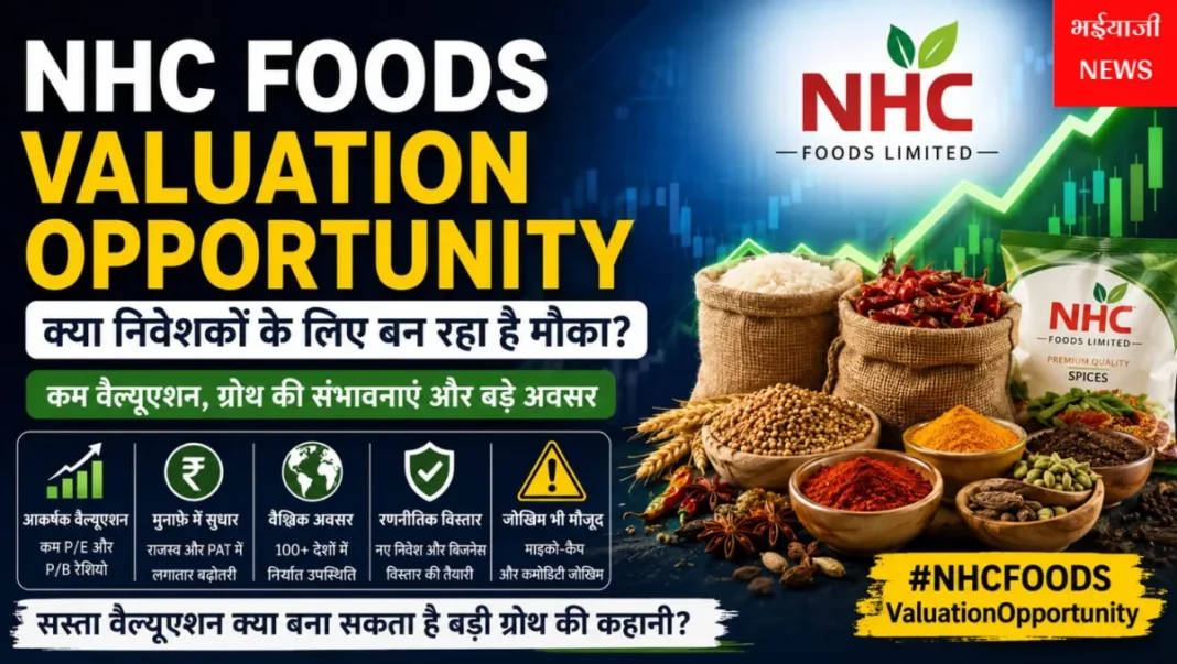 NHC Foods Valuation Opportunity : | Jharkhand News | Bhaiyajii News |