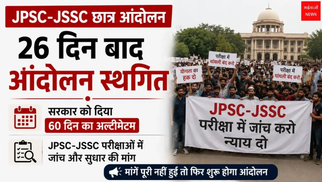 JPSC-JSSC Protest| Jharkhand News | Bhaiyajii News