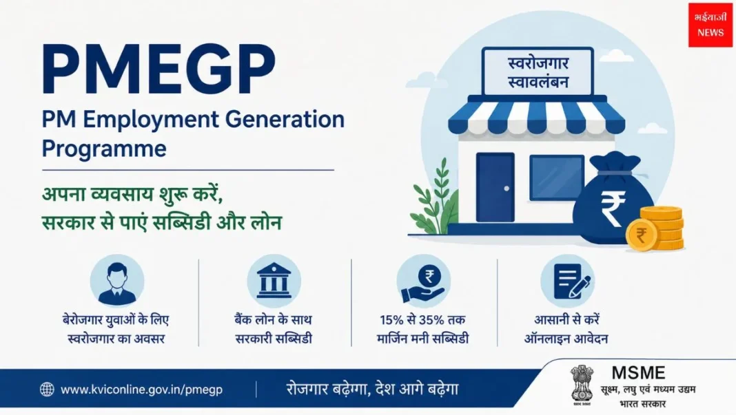 PM Employment Generation Programme (PMEGP) | Bhaiyajii News