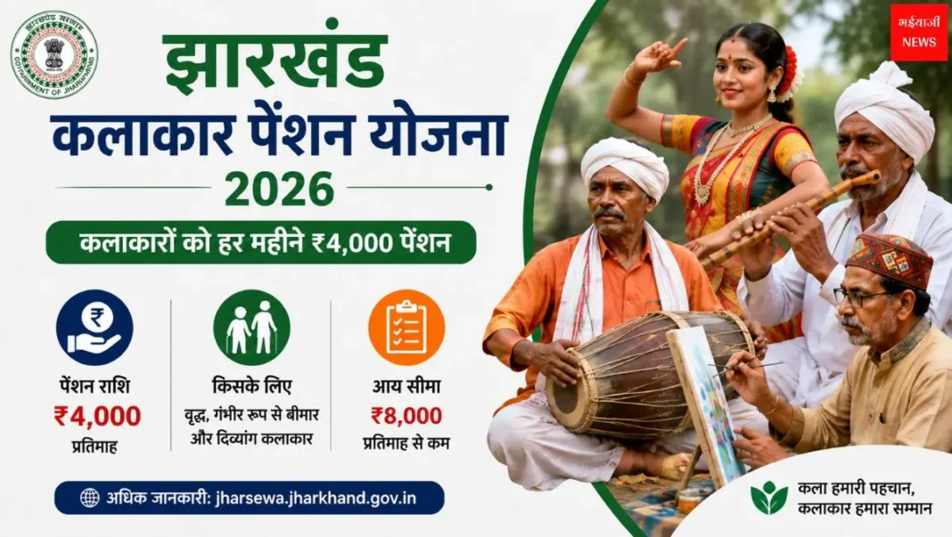 Jharkhand Artist Pension Scheme |  Jharkhand News | Bhaiyajii News