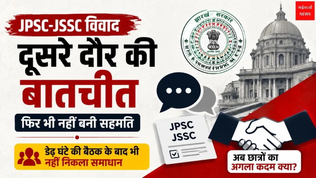 JPSC–JSSC विवाद | Jharkhand News | Bhaiyajii News
