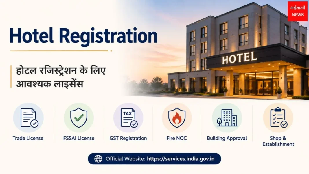 Hotel Registration| Jharkhand News | Bhaiyajii News