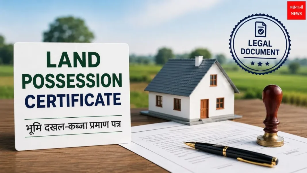 Land Possession Certificate| Bhaiyajii News