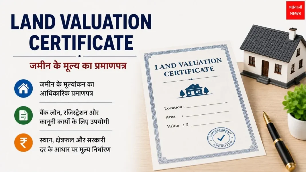 Land Valuation Certificate | Bhaiyajii News